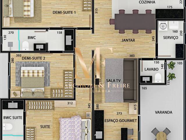 #895 - Apartamento para Venda em Cascavel - PR - 2