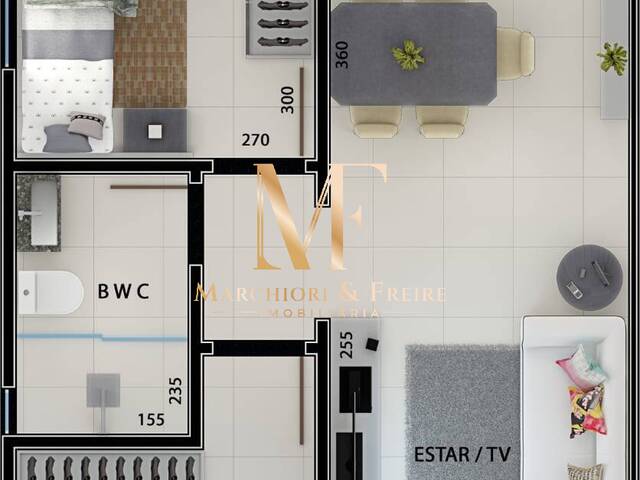 #895 - Apartamento para Venda em Cascavel - PR - 3