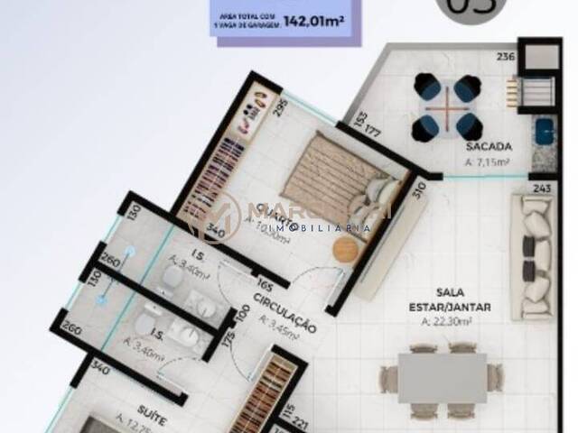Apartamento para Venda em Cascavel - 3