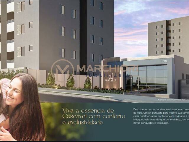 #1050 - Apartamento para Venda em Cascavel - PR