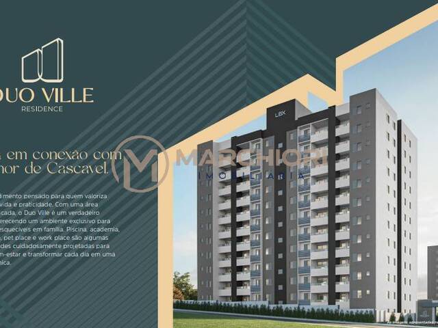 #1050 - Apartamento para Venda em Cascavel - PR